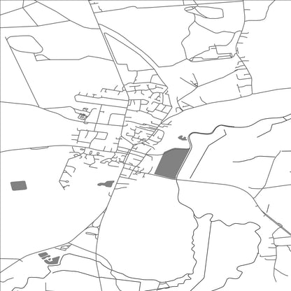 ROAD MAP OF BAWTRY, UNITED KINGDOM BY MAPBAKES