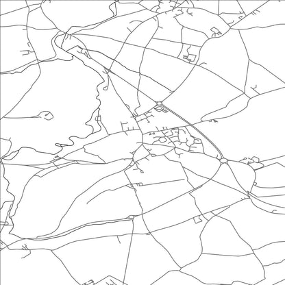 ROAD MAP OF BECKINGTON, UNITED KINGDOM BY MAPBAKES