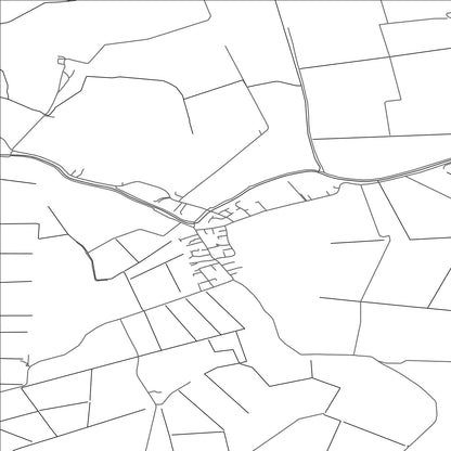 ROAD MAP OF BENWICK, UNITED KINGDOM BY MAPBAKES