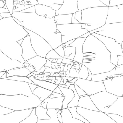 ROAD MAP OF BERKELEY, UNITED KINGDOM BY MAPBAKES