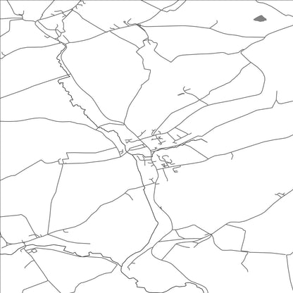 ROAD MAP OF BILDESTON, UNITED KINGDOM BY MAPBAKES