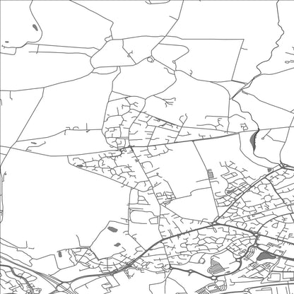 ROAD MAP OF BINFIELD, UNITED KINGDOM BY MAPBAKES