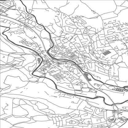 ROAD MAP OF BINGLEY, UNITED KINGDOM BY MAPBAKES