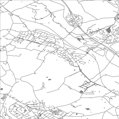 ROAD MAP OF BLACKROD, UNITED KINGDOM BY MAPBAKES