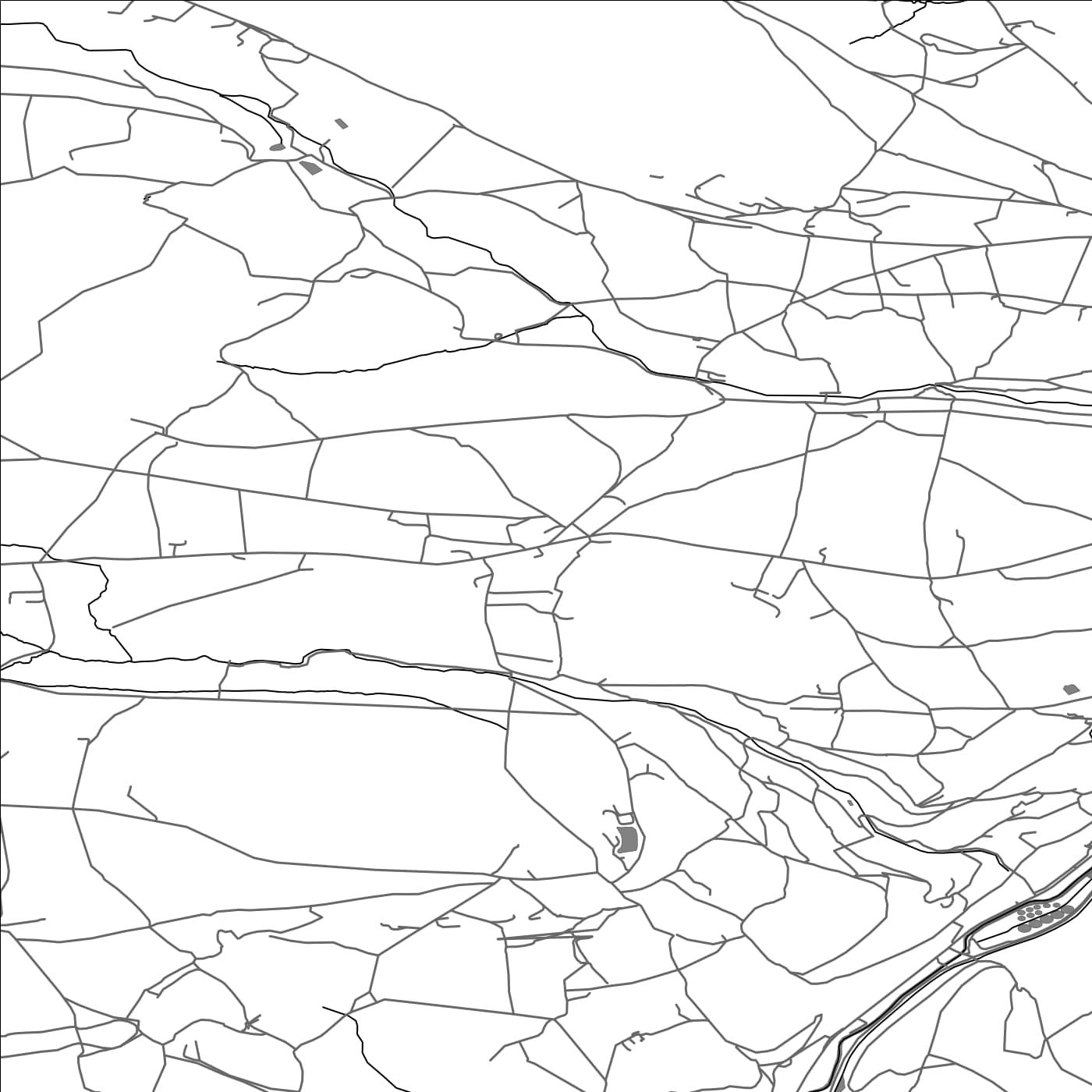 ROAD MAP OF BLACKSHAW, UNITED KINGDOM BY MAPBAKES