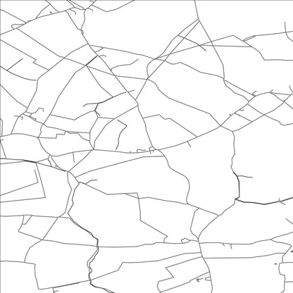 ROAD MAP OF BOLNHURST AND KEYSOE, UNITED KINGDOM BY MAPBAKES