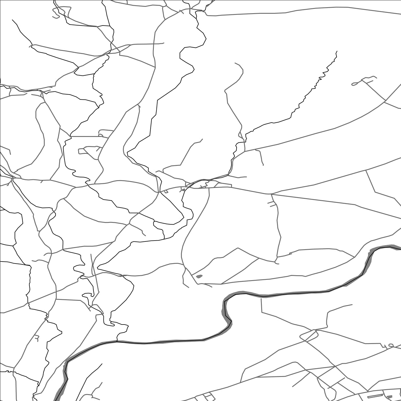 ROAD MAP OF BOLTON-BY-BOWLAND, UNITED KINGDOM BY MAPBAKES