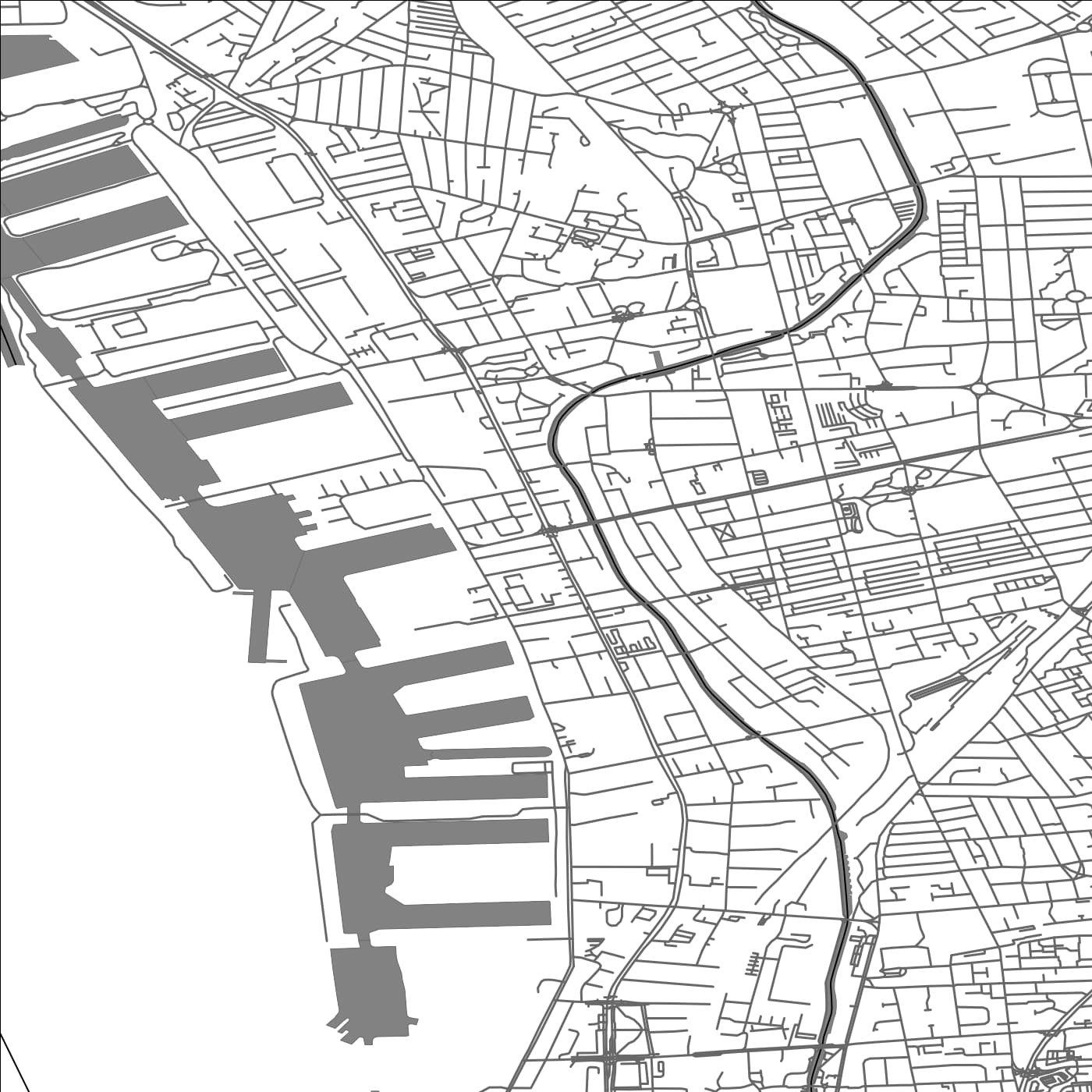 ROAD MAP OF BOOTLE, UNITED KINGDOM BY MAPBAKES