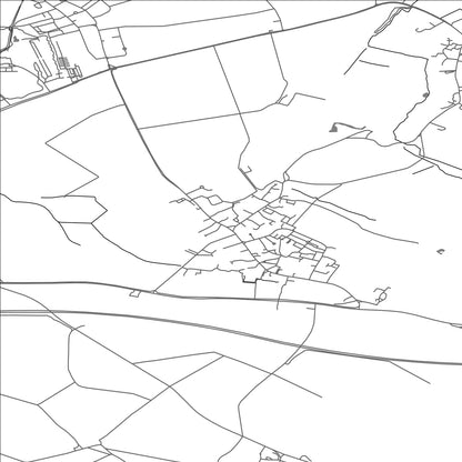 ROAD MAP OF BOTTISHAM, UNITED KINGDOM BY MAPBAKES