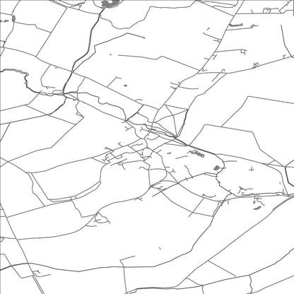 ROAD MAP OF BOURN, UNITED KINGDOM BY MAPBAKES