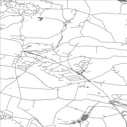 ROAD MAP OF BRAMHOPE, UNITED KINGDOM BY MAPBAKES