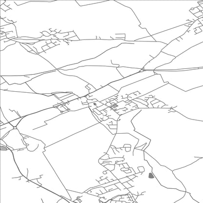 ROAD MAP OF BRIERLEY, UNITED KINGDOM BY MAPBAKES