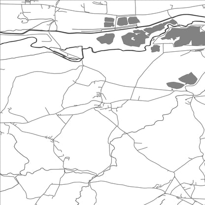 ROAD MAP OF BRIMPTON, UNITED KINGDOM BY MAPBAKES