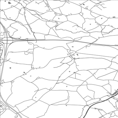 ROAD MAP OF BRINDLE, UNITED KINGDOM BY MAPBAKES