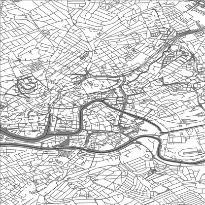 ROAD MAP OF BRISTOL, UNITED KINGDOM BY MAPBAKES