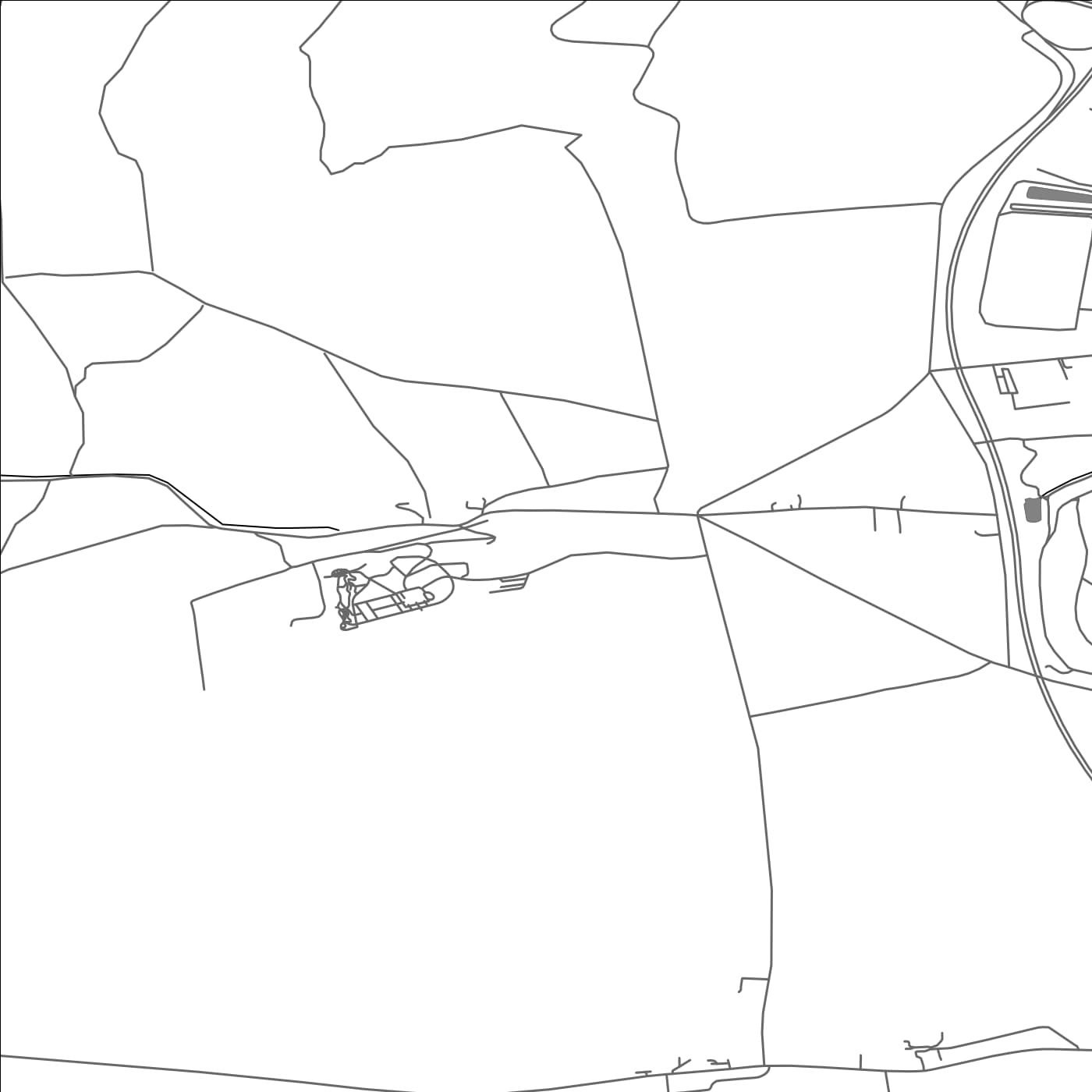 ROAD MAP OF BRODSWORTH, UNITED KINGDOM BY MAPBAKES