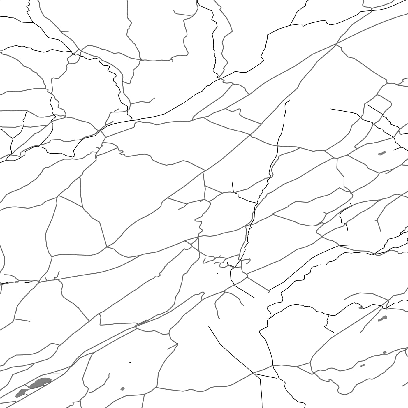 ROAD MAP OF BROUGHTON WEST, UNITED KINGDOM BY MAPBAKES