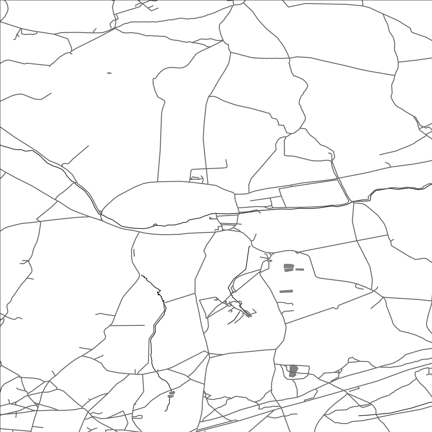 ROAD MAP OF BUCKLEBURY, UNITED KINGDOM BY MAPBAKES