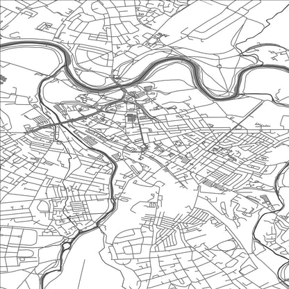 ROAD MAP OF CARLISLE, UNITED KINGDOM BY MAPBAKES