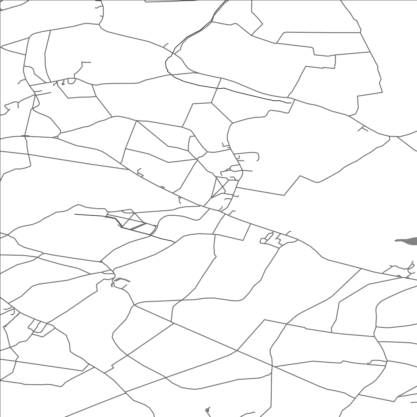 ROAD MAP OF CASTLE CAMPS, UNITED KINGDOM BY MAPBAKES