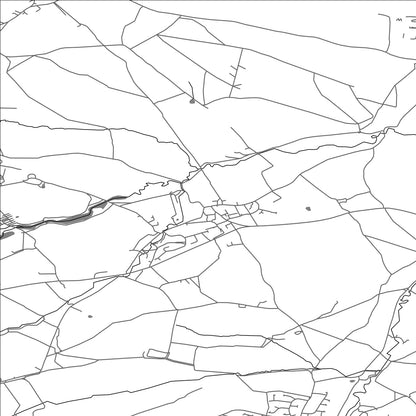 ROAD MAP OF CAWTHORNE, UNITED KINGDOM BY MAPBAKES