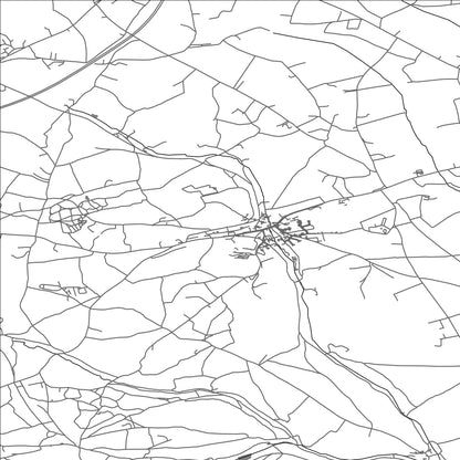 ROAD MAP OF CHACEWATER, UNITED KINGDOM BY MAPBAKES