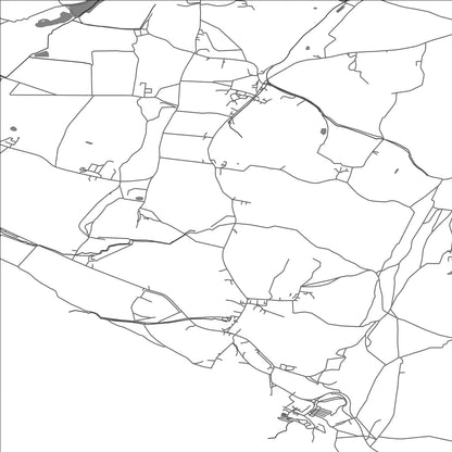 ROAD MAP OF CHALE, UNITED KINGDOM BY MAPBAKES