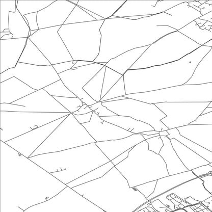 ROAD MAP OF CHALGRAVE, UNITED KINGDOM BY MAPBAKES