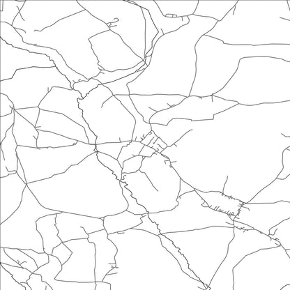 ROAD MAP OF CHARDSTOCK, UNITED KINGDOM BY MAPBAKES