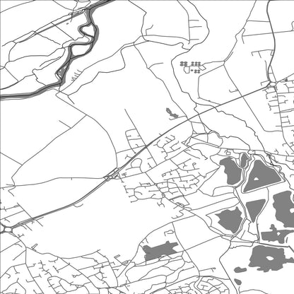 ROAD MAP OF CHARVIL, UNITED KINGDOM BY MAPBAKES