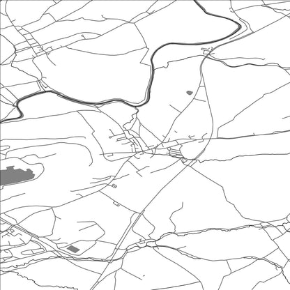 ROAD MAP OF CHATBURN, UNITED KINGDOM BY MAPBAKES