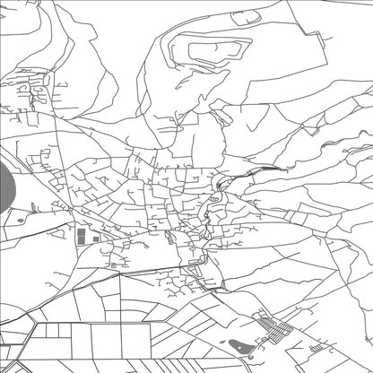 ROAD MAP OF CHEDDAR, UNITED KINGDOM BY MAPBAKES