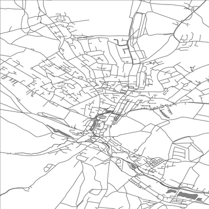 ROAD MAP OF CHESHAM, UNITED KINGDOM BY MAPBAKES