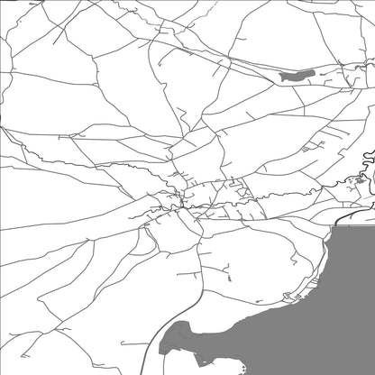 ROAD MAP OF CHEW STOKE, UNITED KINGDOM BY MAPBAKES