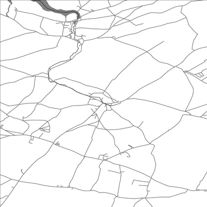 ROAD MAP OF CHEWTON MENDIP, UNITED KINGDOM BY MAPBAKES