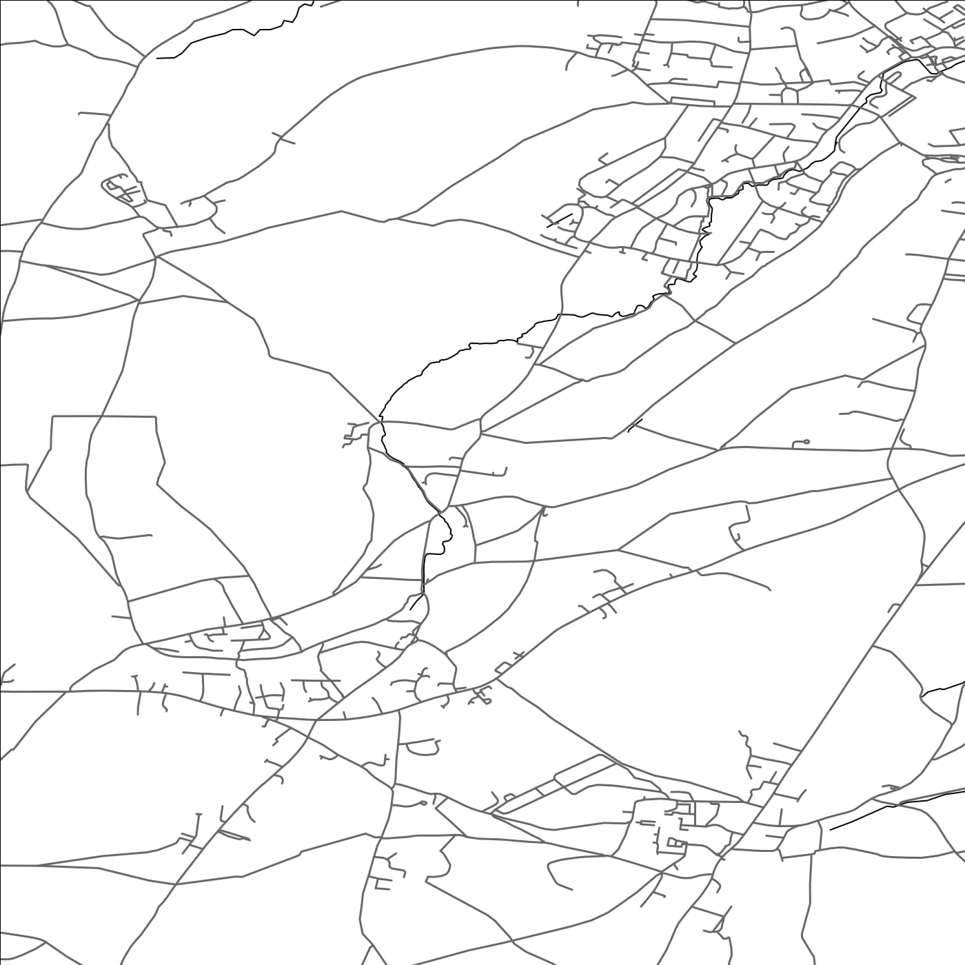 ROAD MAP OF CHILCOMPTON, UNITED KINGDOM BY MAPBAKES