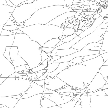 ROAD MAP OF CHILCOMPTON, UNITED KINGDOM BY MAPBAKES