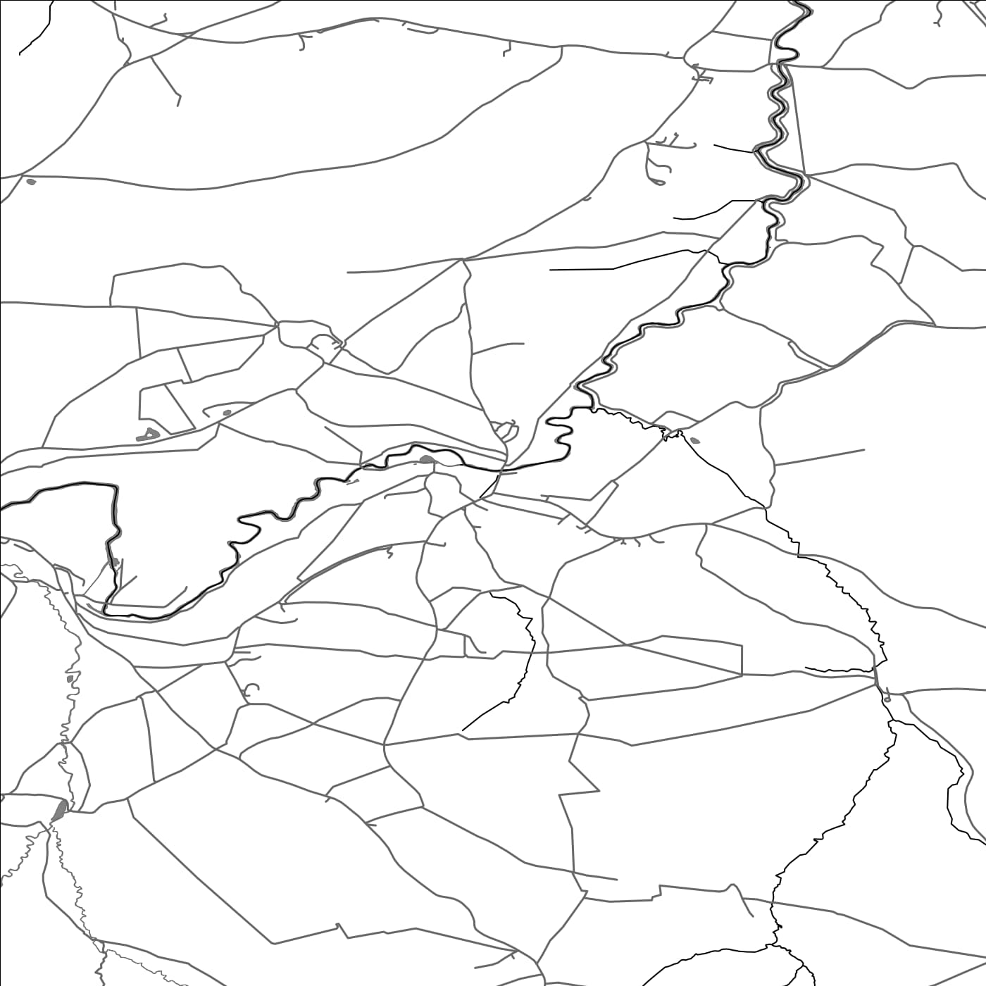 ROAD MAP OF COMPTON DANDO, UNITED KINGDOM BY MAPBAKES