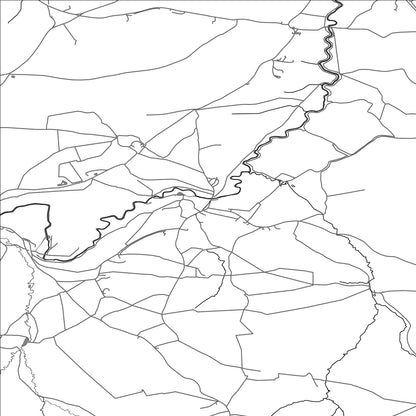 ROAD MAP OF COMPTON DANDO, UNITED KINGDOM BY MAPBAKES