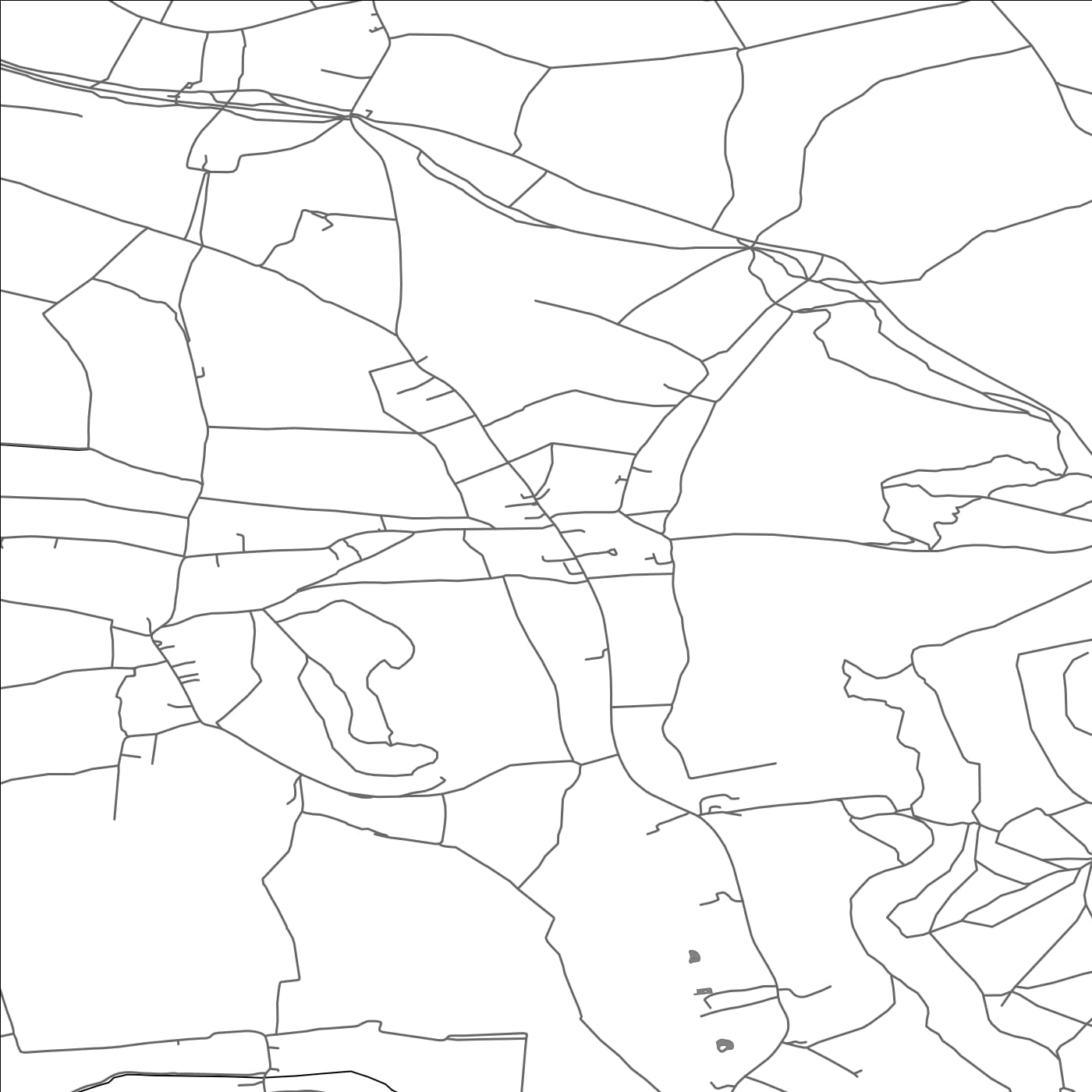 ROAD MAP OF COMPTON DUNDON, UNITED KINGDOM BY MAPBAKES