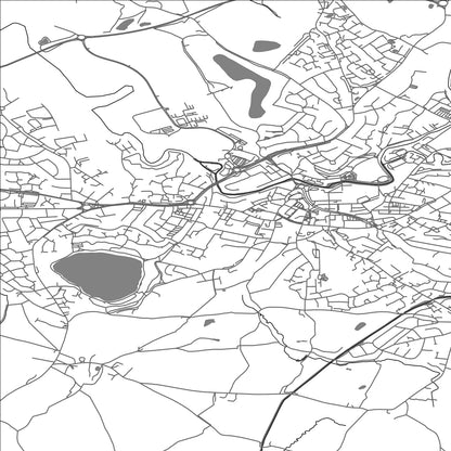 ROAD MAP OF CONGLETON, UNITED KINGDOM BY MAPBAKES