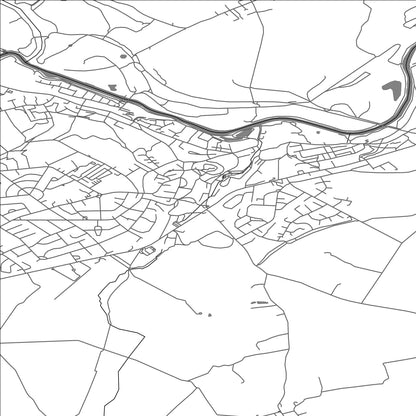 ROAD MAP OF CONISBROUGH, UNITED KINGDOM BY MAPBAKES