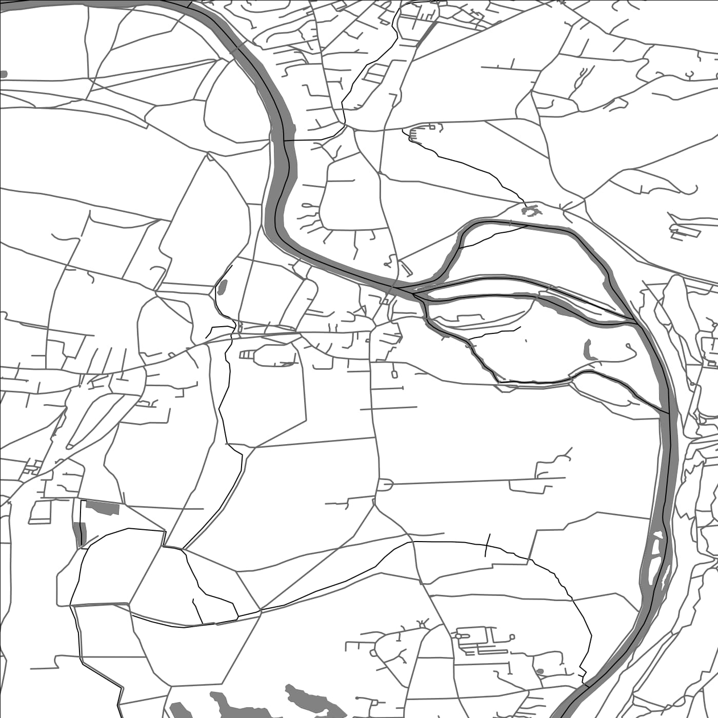 ROAD MAP OF COOKHAM, UNITED KINGDOM BY MAPBAKES