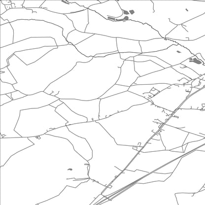 ROAD MAP OF COPDOCK AND WASHBROOK, UNITED KINGDOM BY MAPBAKES