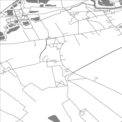 ROAD MAP OF COPLE, UNITED KINGDOM BY MAPBAKES