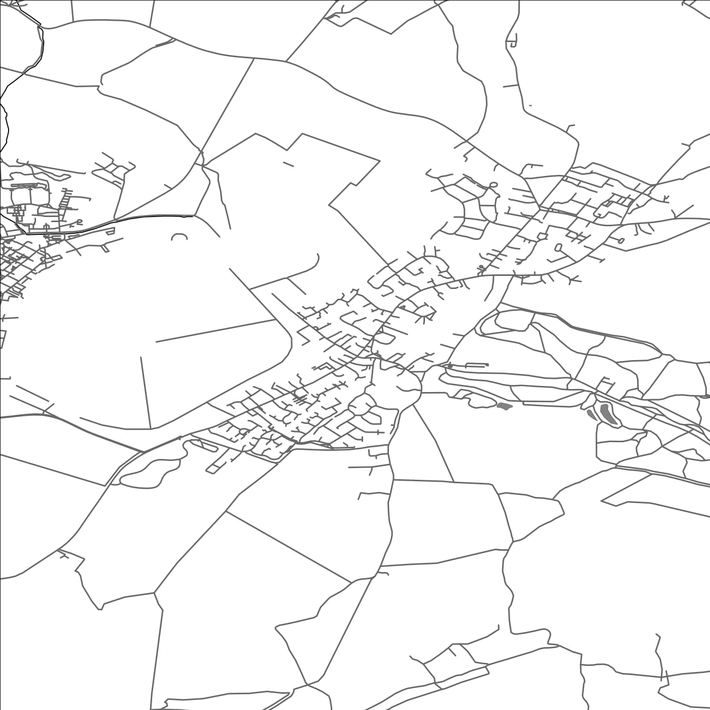 ROAD MAP OF CRANFIELD, UNITED KINGDOM BY MAPBAKES