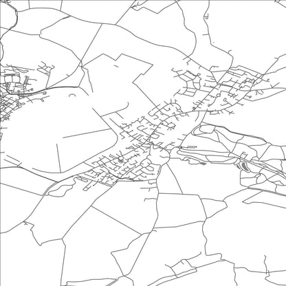 ROAD MAP OF CRANFIELD, UNITED KINGDOM BY MAPBAKES