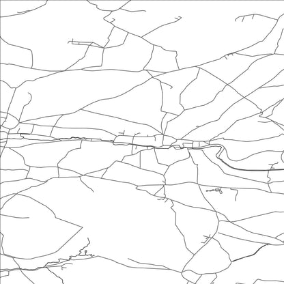 ROAD MAP OF CROSCOMBE, UNITED KINGDOM BY MAPBAKES