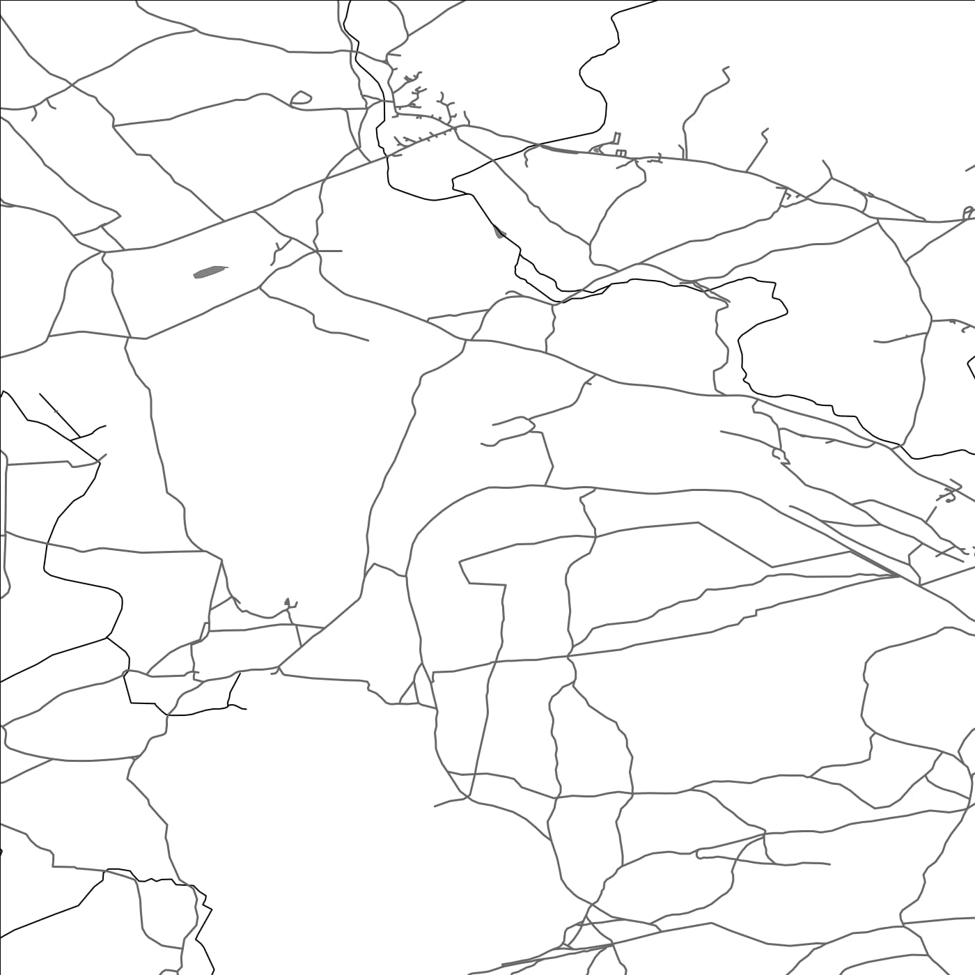 ROAD MAP OF CROSTHWAITE AND LYTH, UNITED KINGDOM BY MAPBAKES