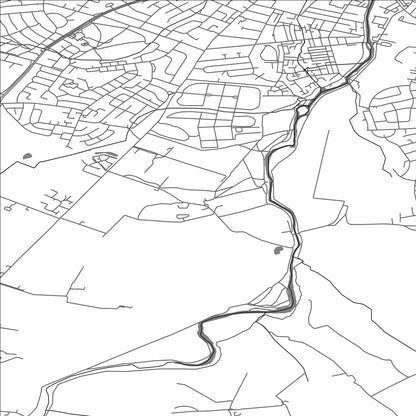 ROAD MAP OF CUMMERSDALE, UNITED KINGDOM BY MAPBAKES